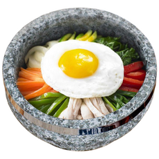 귀월미 돌솥 비빔밥 그릇, 혼합색상, 1개, 18cm