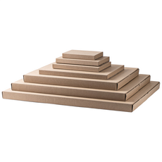 [와니유니] 액자 포장상자 골판지박스 낱장 납작상자 택배박스 소량 앨범 책 종이 조립식 D형, 1개