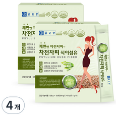종근당 차전자피 식이섬유 30개입, 204g, 4개