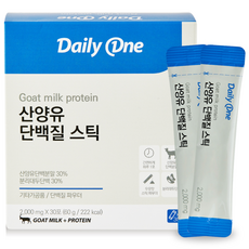 Daily One 山羊乳蛋白粉隨身包, 60g, 1盒