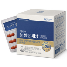 대상웰라이프 정품 울트라 더블업 눈밝은 세상, 60정, 1개