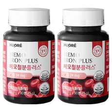 휴오레 철분제 비헴철 철분 영양제 헤모철분플러스, 2개, 90정