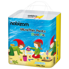 나비잠 기저귀 울트라씬 듀얼핏 팬티 1팩, 주니어형(Junior), 18매