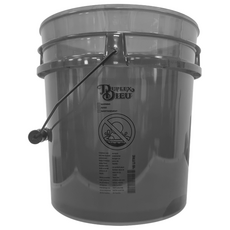 듀플렉스 듀 세차 버킷 투명 블랙 18L