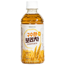 스낵24 구수한 보리차 340ml x 20개, 1박스, 20개입