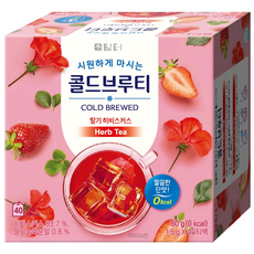 담터 콜드브루티 딸기 히비스커스, 1.5g, 40개입, 1개