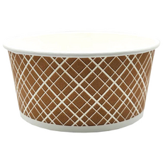 520cc 체크 종이용기 100개, 1, 100