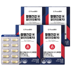 FromBIO rTG Omega-3維他命E素食膠囊, 60顆, 4個