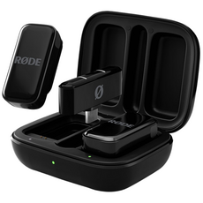 [RODE] Wireless Micro C타입 스마트폰용 고품질 컴팩트 초소형 무선 마이크, Black