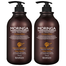 BARON 辣木亮澤護髮素, 1000g, 2瓶