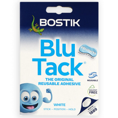 BOSTIK 블루택 화이트 50g (BLU TACK White 50g), 1개