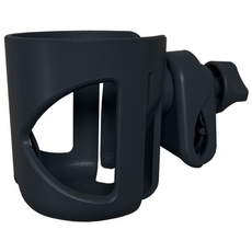 多用途耐用推車杯架, 黑色, 1入
