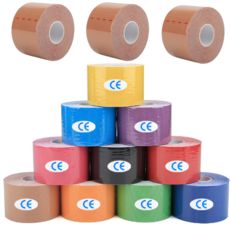 스티아즈 스포츠 테이프 근육 운동 테이핑 5cm*5m 베이지, 1개입, 6개