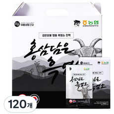 미쁨생활건강 홍삼 흑염소진액, 70ml, 120개