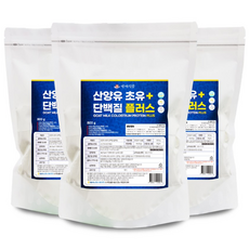 백세식품 산양유 초유 단백질 플러스 대용량 800g 팩 HACCP, 3개
