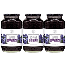 초록원 블루베리잼, 1kg, 3개