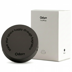 오도르 차량용 방향제 송풍구 디퓨저 블랙(무광), 1개, 라인인어클라우드