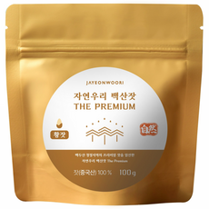 자연우리 백산잣 더 프리미엄 생식용 잣 지퍼백, 100g, 1개
