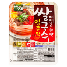 백제 용기 쌀국수 얼큰한맛, 90g, 30개
