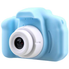 플러피팝 토이카메라 레트로 디토 디지털 키즈 카메라 (16G SD카드 증정), 1개, 파우더리블루(SD카드 포함)