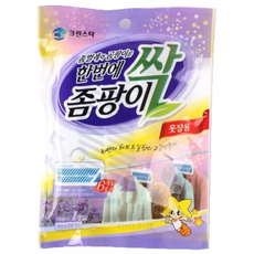 크린스타 좀팡이싹 옷장용 라벤더향(1입), 3개