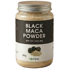 엄마농장 블랙 마카 100% 분말 가루, 1개, 300g