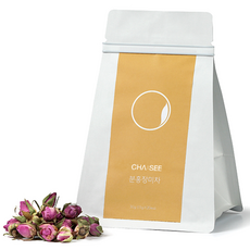 CHASEE 차시 분홍 장미차 티백 (30g) 장미티백 장미티 로즈티, 1.5g, 1개, 20개입