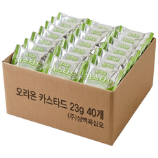오리온 카스타드 개별포장간식, 40개, 23g