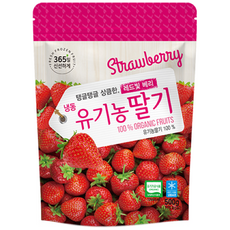 [호재준] 유기농 냉동과일 골라담기 (딸기/블루베리/스위트체리), 1개, [호재준] 냉동 유기농 딸기 500g