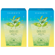 쌍계명차 녹차 아이스티 10p, 1.5g, 10개입, 2개