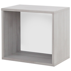 에이치엔하나 공간박스 1단2단3단4단 책장 칼라박스 낮은책장 수납형서랍, 공간1단(워시)