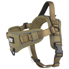 와일드독 강아지 이지 하네스, 브라운, 1개