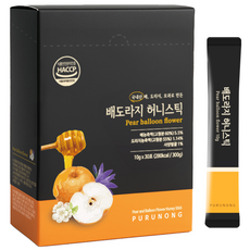 푸르농 배도라지청 허니스틱, 30개, 10g