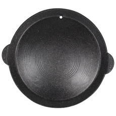 국내산 맥반석 원형 구이판 5중 코팅 불판, 1개