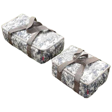 SUNFC 낚시 캠핑 다용도 밀리터리 공구류 멀티 소품 수납 가방, 밀리터리 방수 소품가방 대 사이즈, 혼합색상