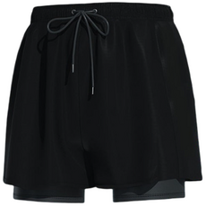 뚱보 남성 비치 수영 반바지 래쉬가드