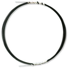 마리수 형상기억합금 갈치 와이어 채비 삼치 티탄 티타늄 와이어 쇼크리더 0.3mm 5m, 1개, 블랙