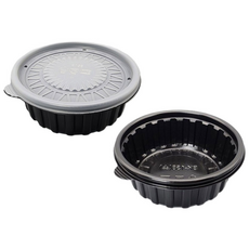 에스제이케미칼 158파이 삼계탕용기 소 블랙 400개 세트, 1개