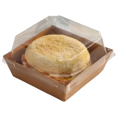 키친코디 크라프트 샌드위치용기 미니 정사각 105*105*35mm, 1세트, 50개