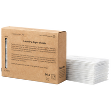 패밀리그라운드 건조기 섬유유연제 클린코튼향 본품, 4개, 40매입