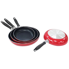 유진 마블 코팅 베이직 프라이팬, 18cm, 1개