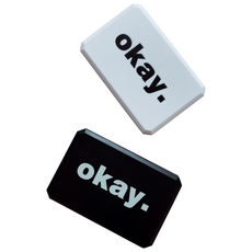 빈티지 여행용 렌즈 케이스 2종 세트, 화이트, 블랙, 1세트