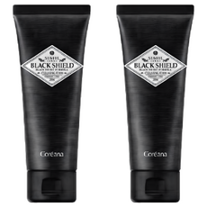Coreana Senite Homme Black Shield 潔面乳, 100ml, 2個