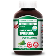 내츄럴365 데일리 원 스피루리나 180g, 1개, 300정