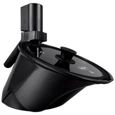 바이탈플랜트 롤팬 블랙 뉴오리지널 자동회전냄비, 25cm, 1개