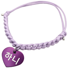 가볍고 편안한 강아지목걸이 고양이인식표 애견목걸이, 16.올데이볼드라벤더, 1개