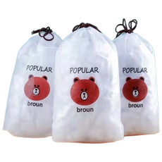 애니상회 음식물 벌레꼬임 방지 비닐 커버 100개입 (10-28cm), 1개, 중(M)