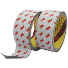 3M 쓰리엠 아크릴 폼 양면테이프 그레이 40mm x 1.5m 회색 욕실용 멀티탭 산업용 공예 문구, 2개