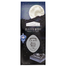 CLASS Jardin月亮的秘密香醇順口綜合咖啡豆, 無研磨咖啡豆, 1kg, 1包