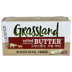 그래스랜드 가염버터 [아이스박스 무료포장], 1개, 454g